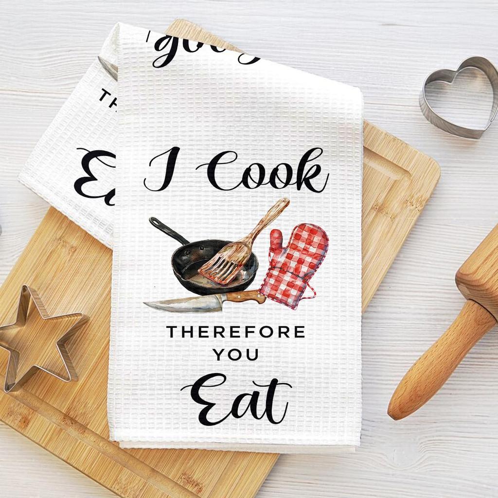 Dragonfly Kitchen Towels 24x14 Inch, Waffle Hand Towels for Kitchen Home Farmhouse Decor, Absorbent Microfiber Dish Cloth Tea Towel, Dragonfly Gifts