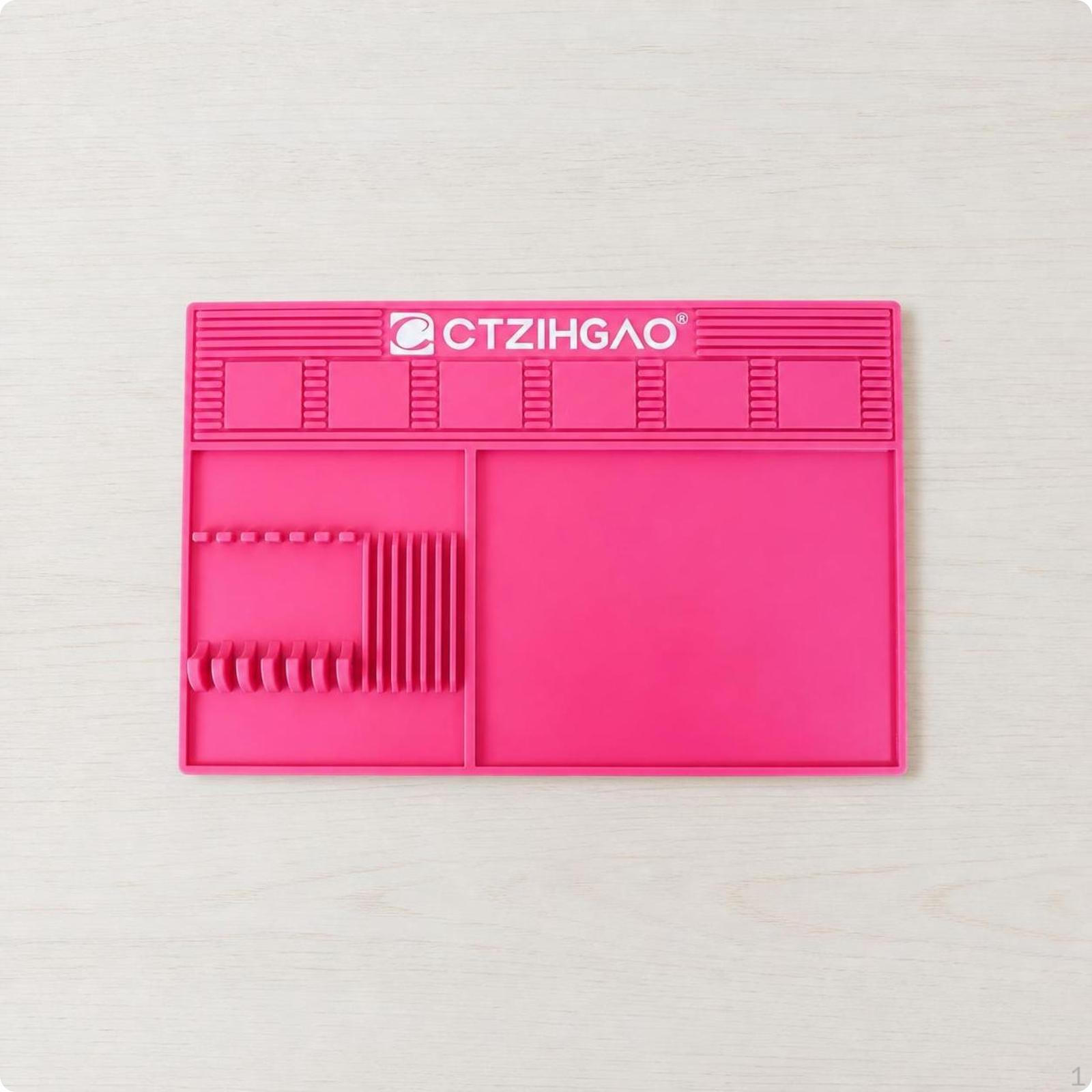 Hairdressing Tray Mat HeatResistant AntiSlip Silicone