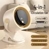 Portable Clip-on Leafless Mini Fan for Office & Dorm—100 Speed Settings