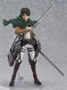 Attack On Titan Anime Figurine Statues Mikasa Ackerman 203 Eren Jaeger 207 Rivaille 213 Pvc Action Figurine Collectible Model Present