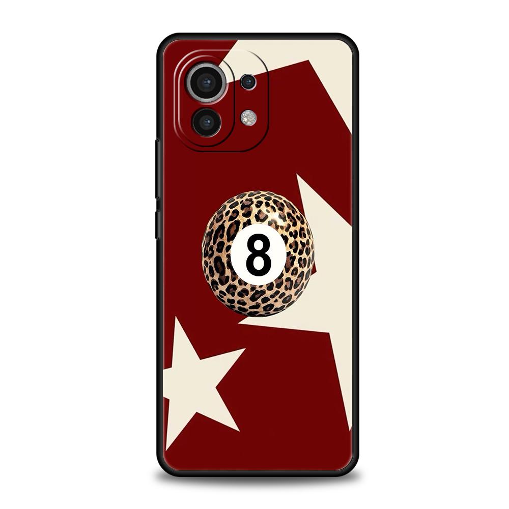 Phone Case Cover for Xiaomi Mi 17 Pro Max 15 14 13 12 11 Ultra 15T 14T 13T 12T Pro Lite Soft TPU Billiard Fashion Brand Number