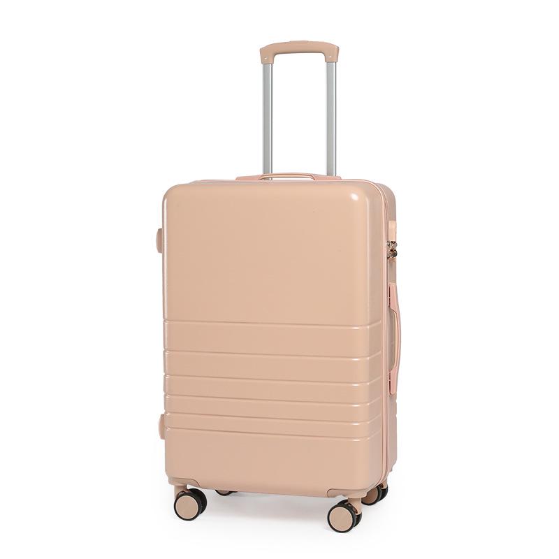 Yongsheng Candy Color Luggage: Lightweight, 24-inch Suitcase & 20-inch Carry-On Set for Women, Students, and Mothers.