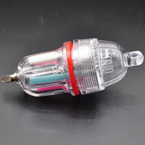 LED Fish Attractor Light, Submersible Waterproof Fish Luring Lamp, Underwater Flashing Fish Attracting Light, Sea Fishing Accessories