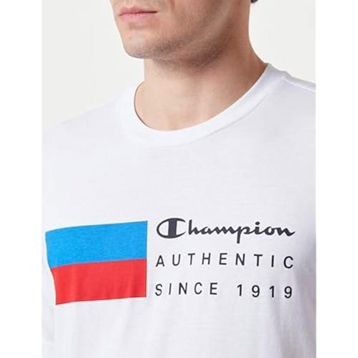 Champion Legacy Graphic Shop Authentic Since S/S Crewneck T-Shirt Homme