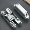 2PCS 40/80KG Heavy-duty Wooden Door with 180 Degree Adjustable Hidden Hinge Household Hardware Accessories  Concealed Hinge