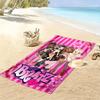Bratz Cartoon Print Beach Towel, Large Soft Quick Dry Towel for Beach Camping Swimming