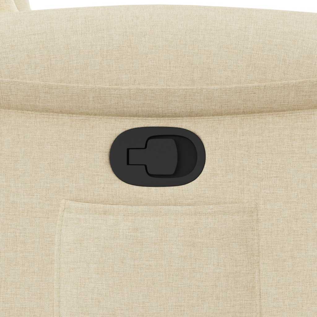 Recliner with Lift Assist Cream Fabric