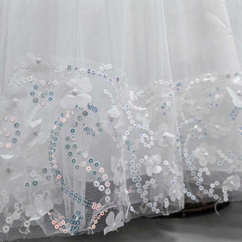Girls Navy Blue Tulle Princess Ball Gown Flower Girl Dress