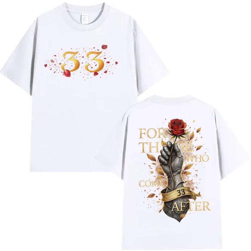 Clair Obscur Expedition 33 Game Gamer Gift TShirts Men Womens Summer Oversized Vintage Tshirt 100 Cotton T Shirt Streetwear