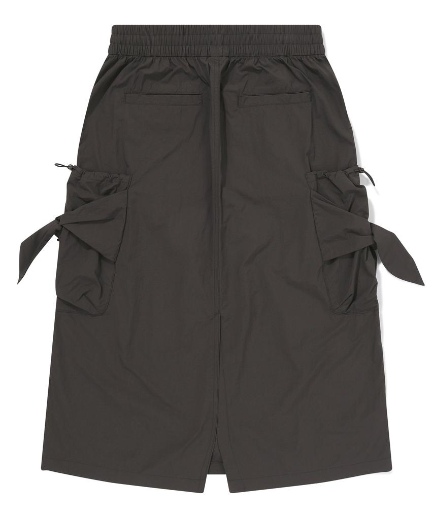 Bbc Earth Rough Ribbon Skirt Charcoal
