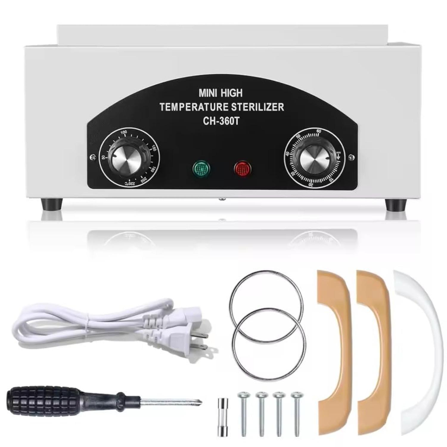 High Temperature Sterilizer Box Nail Art Tool Sterilizer Box Dry Heat Autocalve Cabinet Manicure Tools A