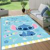 1pc Stitch Pattern Area Rug Soft Flannel Floor Mat for Living Room,Office,Bedroom and Carpet,Sofa Coffee Table Floor Mat