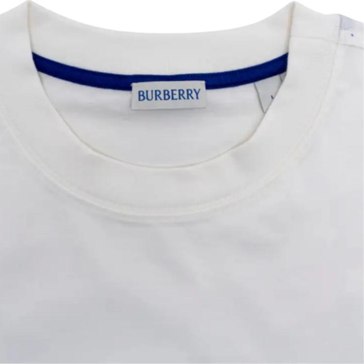 Burberry Ekd Embroidered Crewneck T-Shirt 81217041