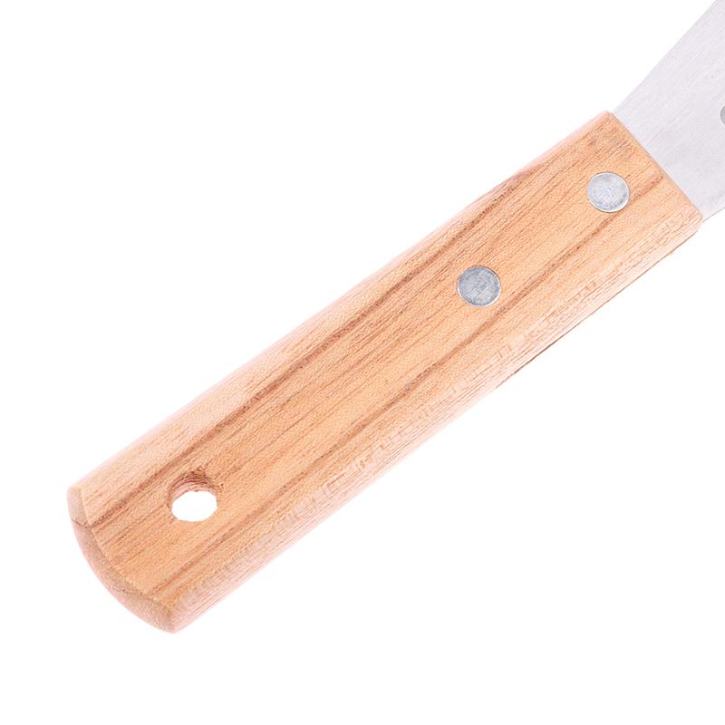 Dust Scraper Putty Knife Wall Covering Tool Decoration Multifunctional Shovel Putty Knife With Wooden Handle
