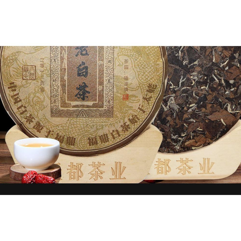 350G Fuding White Tea Cake Gongmei Alpine Sun Date Fragrance Cooked Drunk Tea