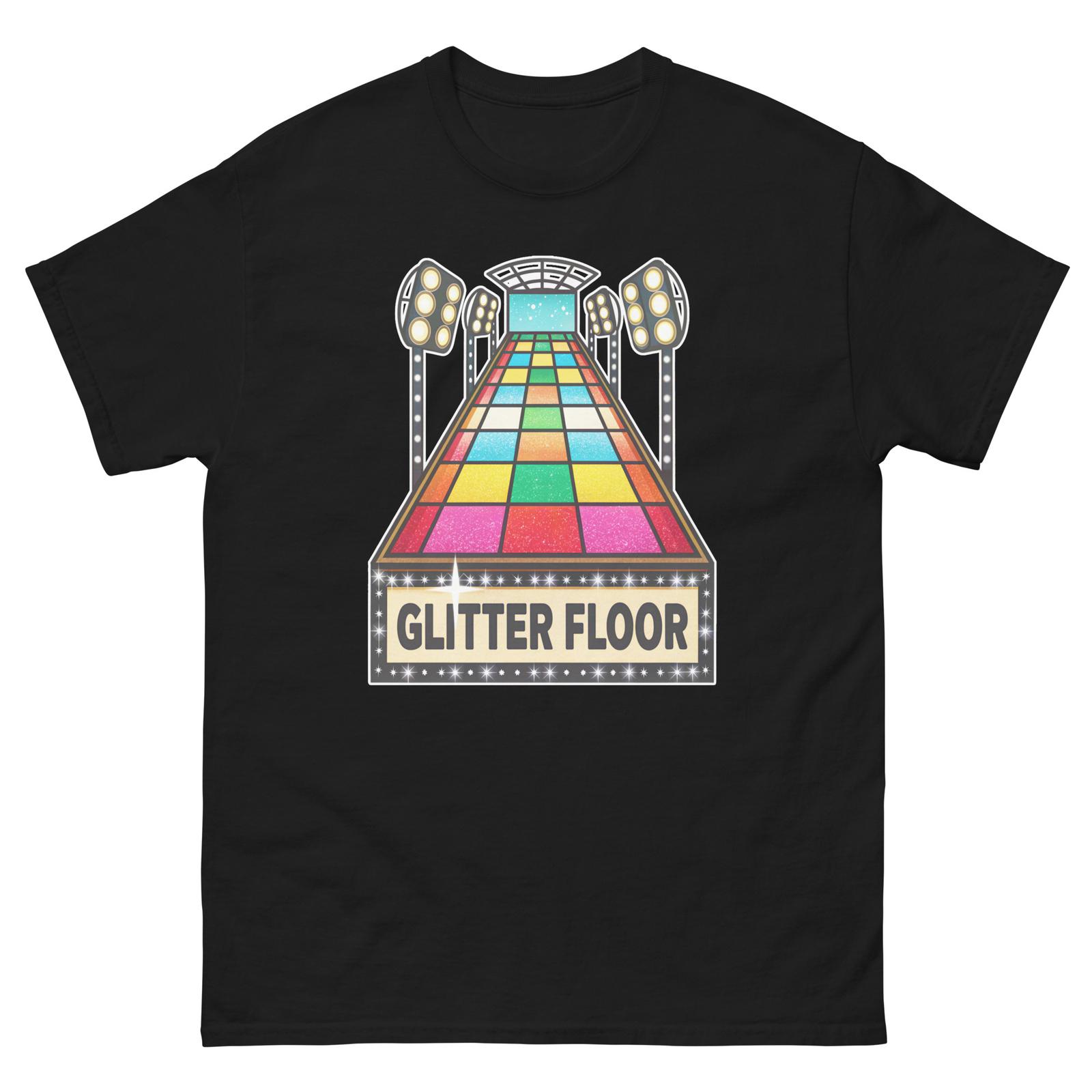 Glitter Floor Nightclub Bar Nightlife Party T-Shirt S