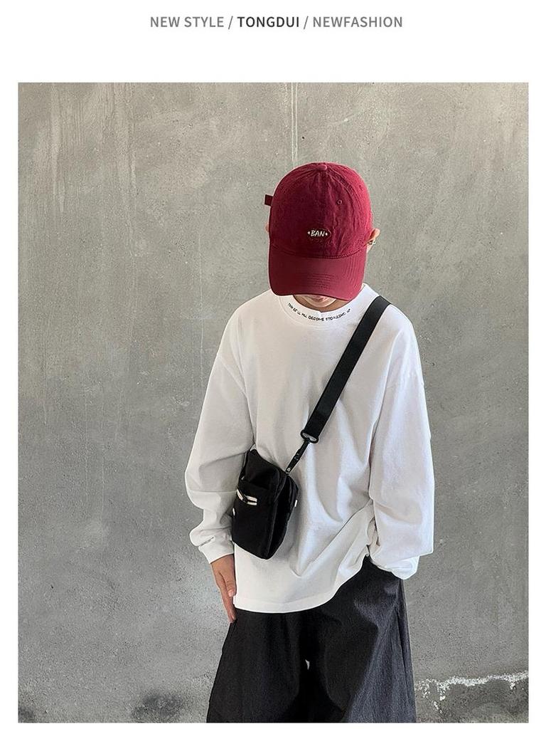 2025 Jungen Bequemes T-Shirt Sweatshirt - Stilvolle Herbst-/Frühlingsbekleidung für Große Kinder