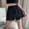 Women's Summer Anti-Exposure Satin Lace Safety Shorts