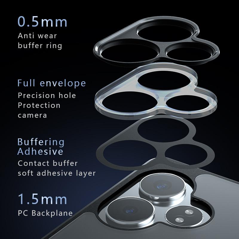 For Realme GT 6 Case Realme GT 6 6T Cover Soft TPU Frame PC Matte Bumper Shield Protective Phone Cases Realme GT6 Neo6 SE Funda