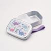 Skater Happy & Smile Bento Box, 370ml, Aluminum, Insulated, for Children, Made In Japan, ALB5NV-A
