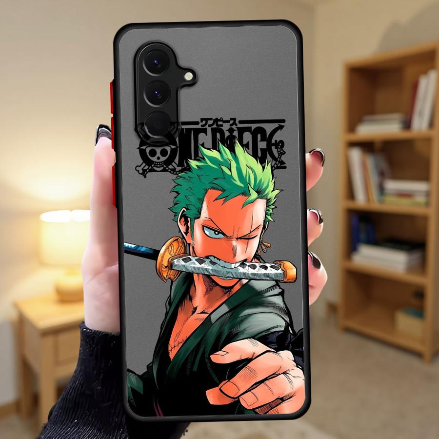 One Piece Luffy Zoro Cool Phone Cover Case for Samsung Galaxy A35 A54 A14 A23 A52S A72 A73 A33 A16 A15 A34 A36 A17 A52 A53 A56
