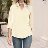 Damska Moda Casual - Kolorowy Top