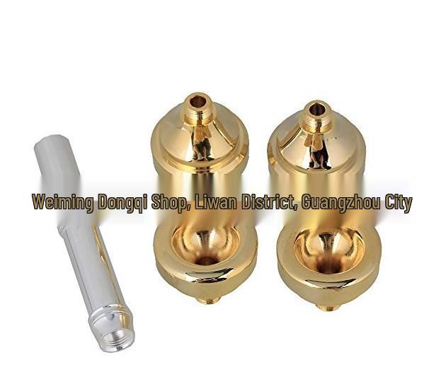 Professional Small Mouthpiece Set - Gold Plated 4 Head with 3C, 5C, 7C, and 1-1/2C Sizes