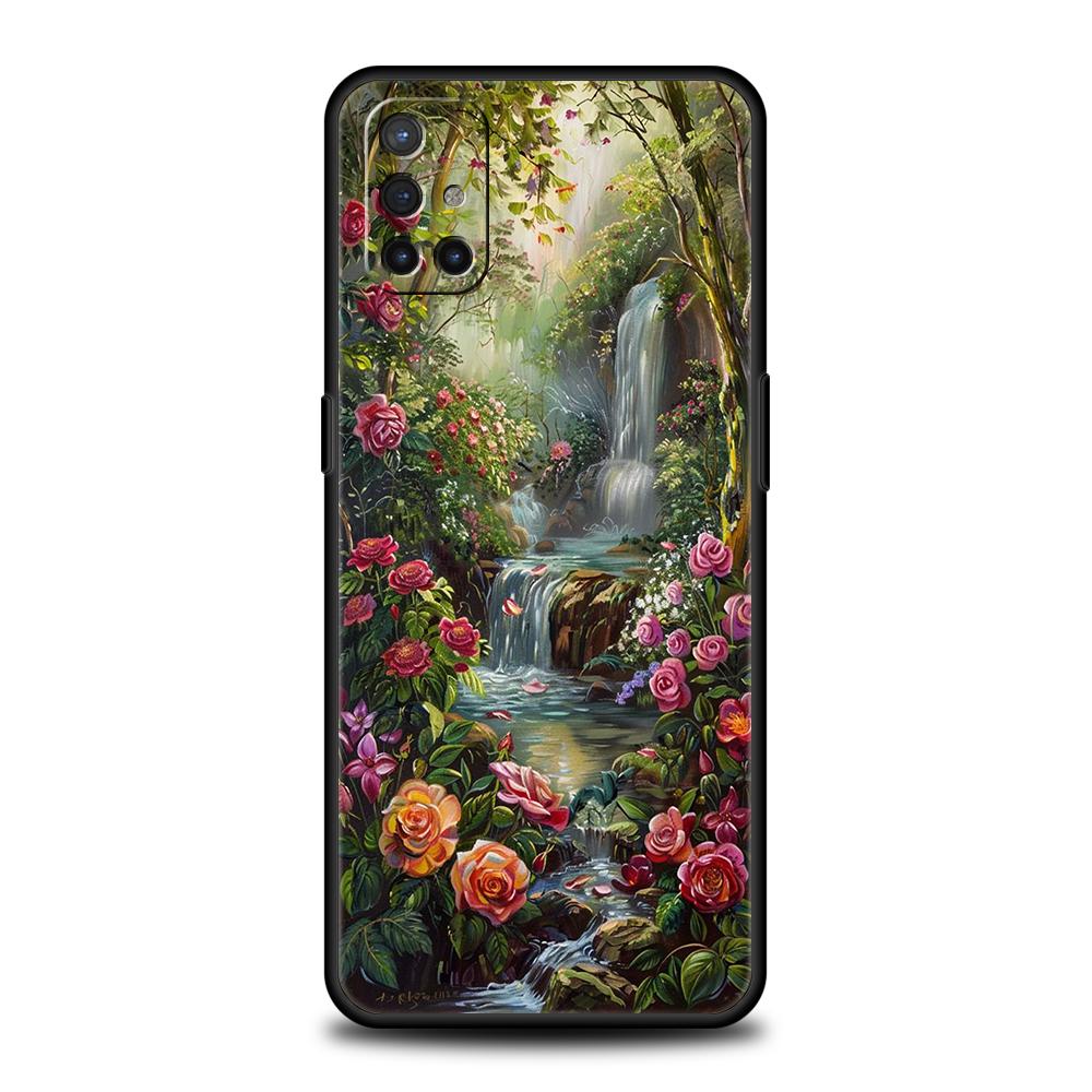 Phone Case For OnePlus 13 12 11 10 9 Pro 9T 13R 12R 10R 9R 9RT 10T 8T 8 Nord 2T CE 2 3 5G N200 N30 Cover Oil Painting Of Flowers