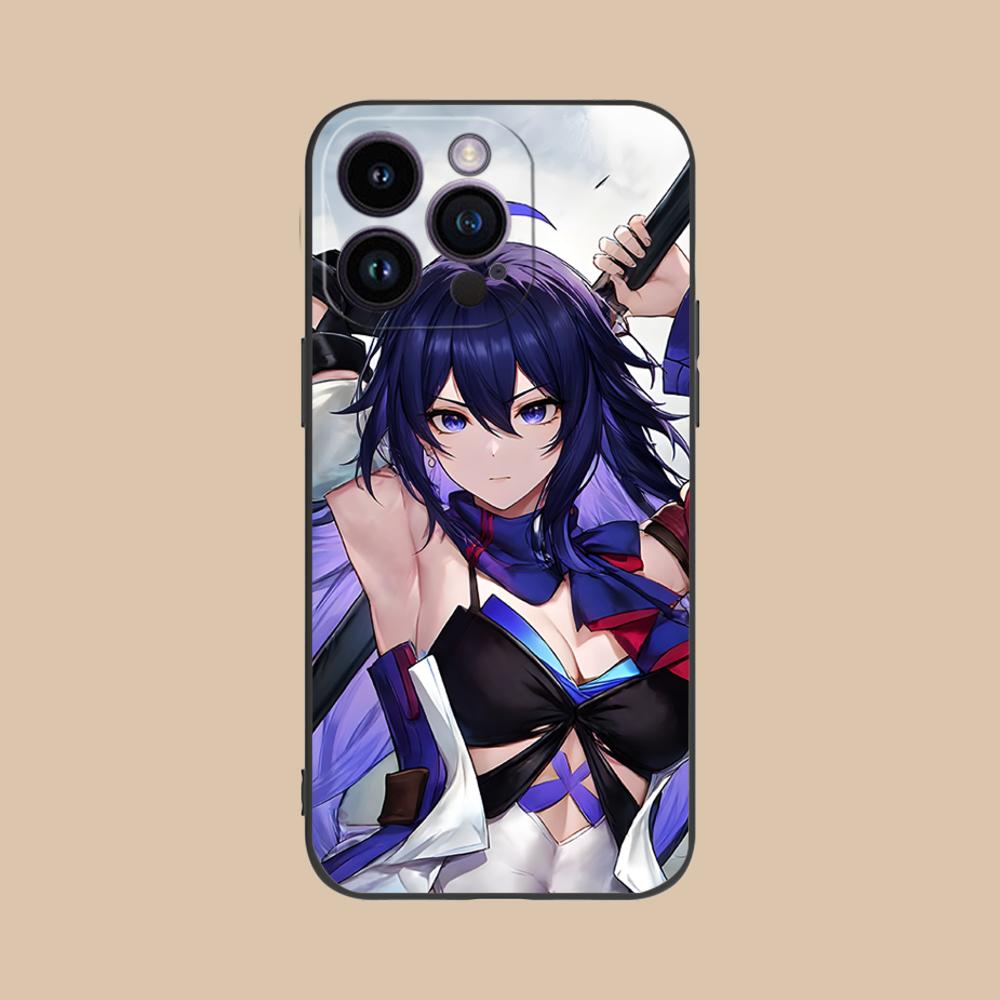 HSR Seele Matte TPU Mobile Phone Case for iPhone 17 16 15 14 13 12 11 X XR XS 8 7 Air Pro Max Plus Mini Colorful Cover