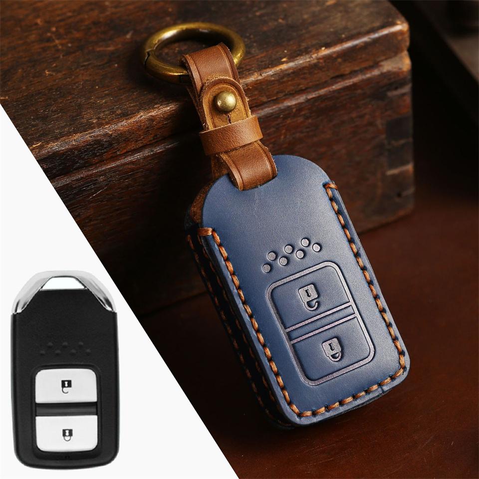 Car Key Case Key Shell Set for Honda CR-V ACCORD ODYSSEY CIVIC Ect All-inclusive Protection Keychain Accessories Holder Shell
