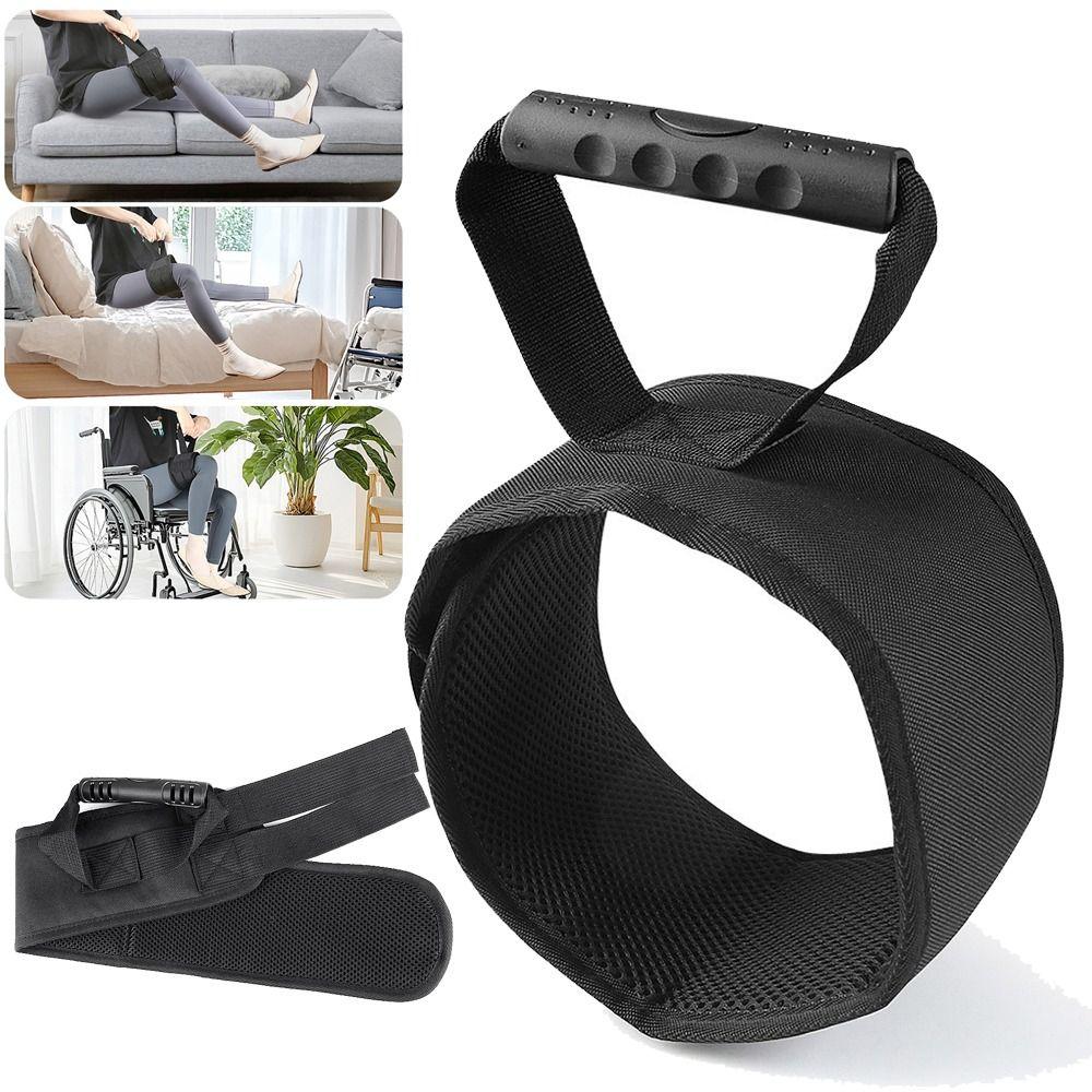Comfortable Support Leg Lifter Strap Adjustable Pull Up Assistance Belt For Elderly