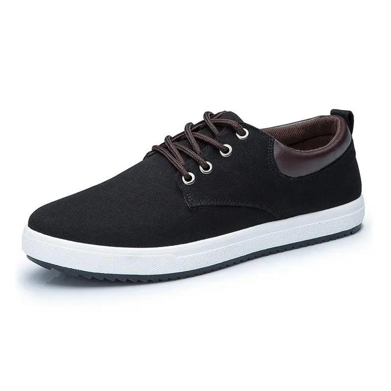 New arrival of spring summer comfortable casual shoes canvas shoes men men's lace up the fashion  Flats shoe