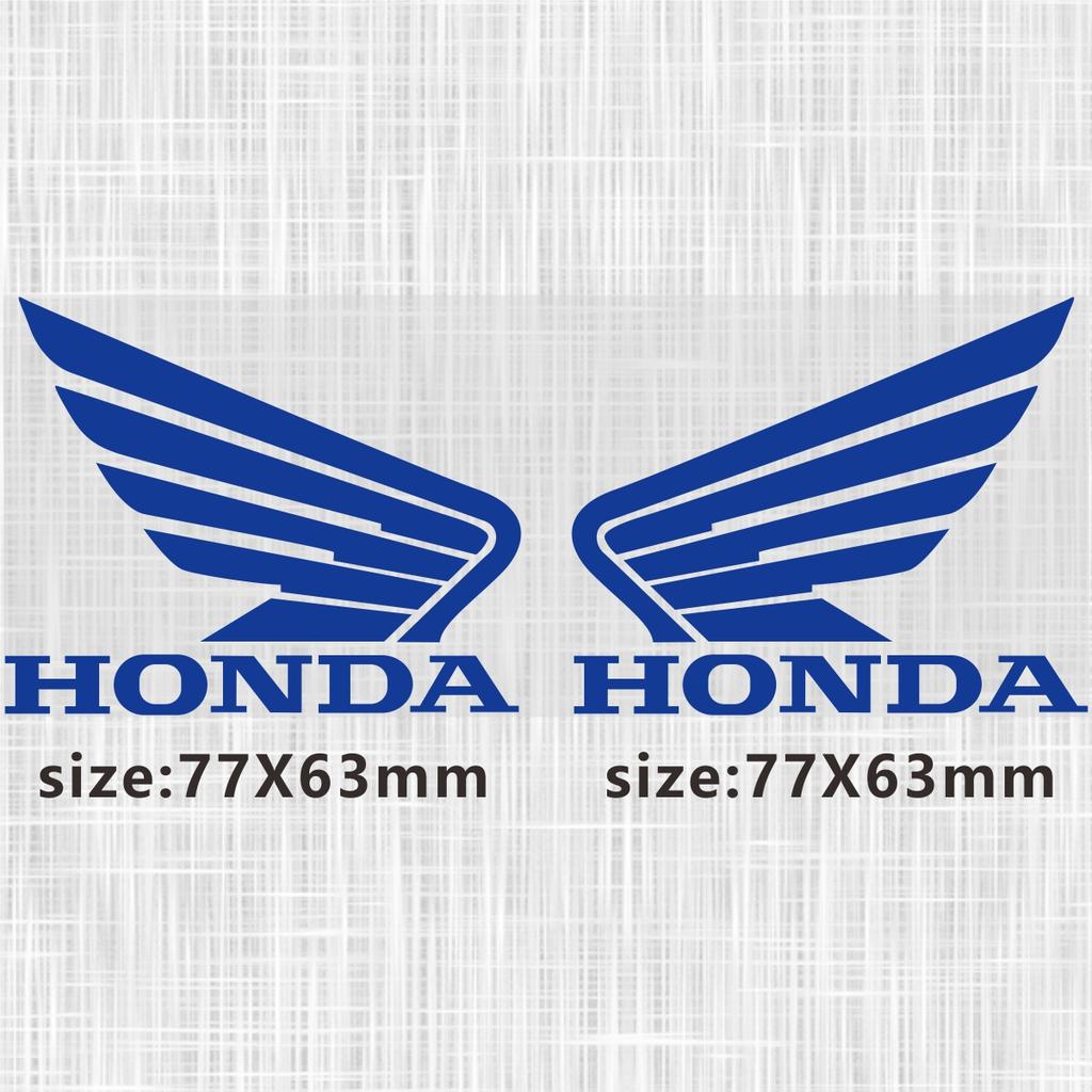 For Honda Sticker Logo Motorcycle Hemet Decal