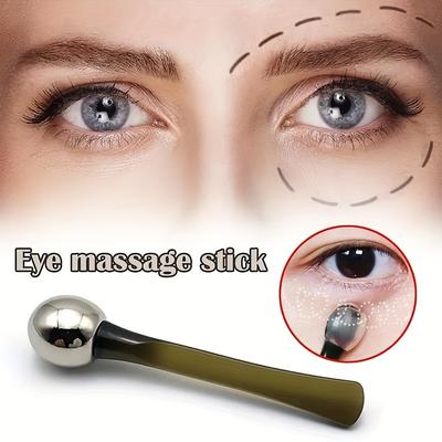 1pc Eye Massage Roller Stick - Gentle Facial & Eye Massage Tool for Forehead, Neck, and Lips Beauty Tool