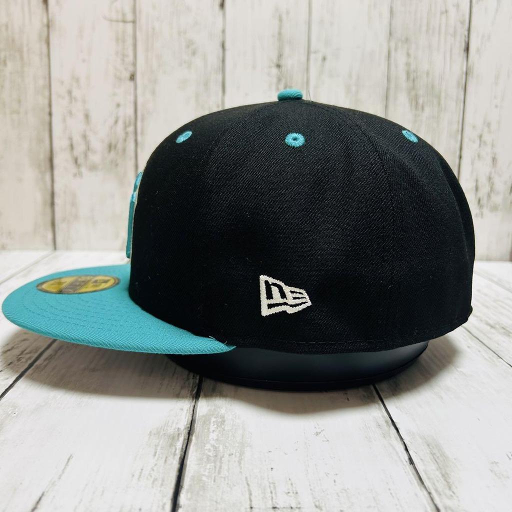 [USED] Goku NEWERA New York Yankees 59FIFTY Turquoise Blue