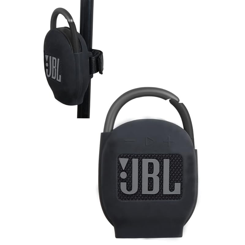 

JBL CLIP4 Protective storage silica gel shell for Bluetooth speakers - Hermitshell (black)
