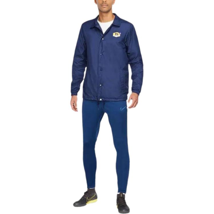 Nike Jackets Men s Dark Blue Lapel Moderate Other AT4471-429 XXL