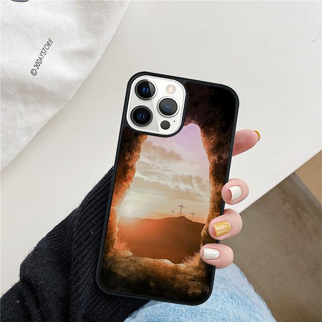 Jesus Mobile Phone Cases Cover For iPhone 17 Air 16 15 14 12 13 11 Pro MAX apple Plus Coque