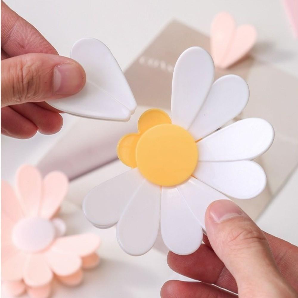 2 in 1 Magnetic Fridge Magnets Flower Type Multifunctional Sealing Clips for Food Storage Food Sealing Clips Kitchen Accessories