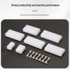 CH3.96-Y Transparent Plastic Pin Header Connector – High Bend Straight Terminal