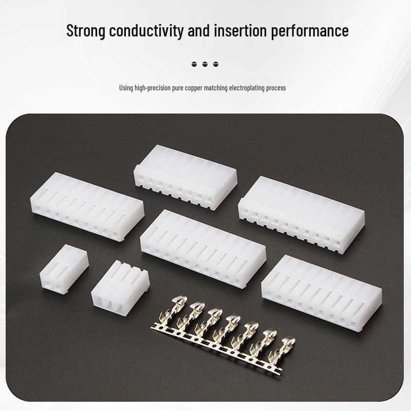 CH3.96-Y Transparent Plastic Pin Header Connector – High Bend Straight Terminal
