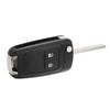 2-Button Key Shell For Chevrolet For Cruze 10-13 For Orlandofor Volt For Sonic For Malibu Key Protector Auto Black Keys Fob
