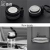 HEENOOR Portable Single-Layer Glass Cup
