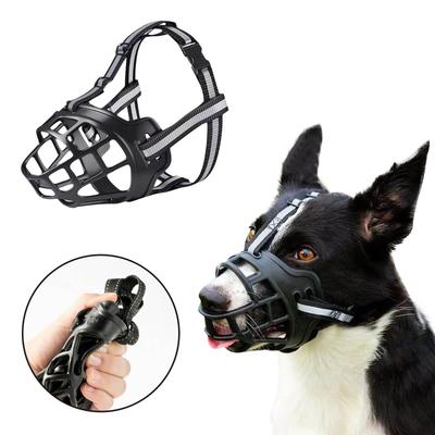 Adjustable Anti Barking Pet Dog Muzzle For Small Large Dogs Mask Muzzles  To Prevent Biting And Scavenging Pet Dog Accessories