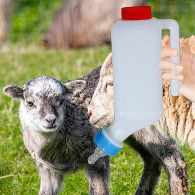 800ml Fľaša na kŕmenie jahniat pre malé hospodárske zvieratá a kravy