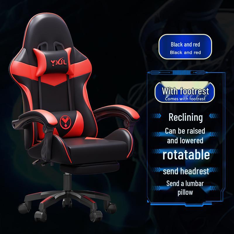 Ergonomischer Liege-Gaming- und Bürostuhl für Zuhause oder Internetcafé