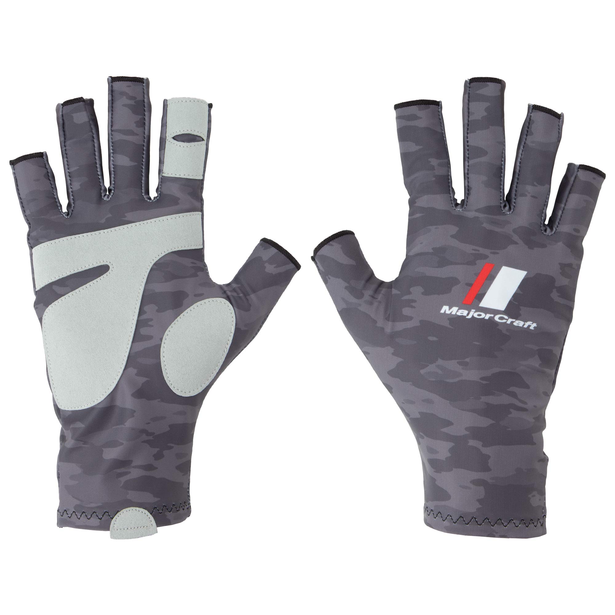 

Major Craft Gloves UV Protection Summer Gloves LL Dark Gray Camo Fishing SG-LL20DGY