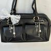 1Pc Starlight Pin Ins Korean Style Blogger Girlfriend Couple Metallic Style Y2K Silver Love Keychain Bag Pendant