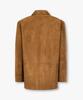 Man On The Boon Suede Single Blazer_Brown 4716110008