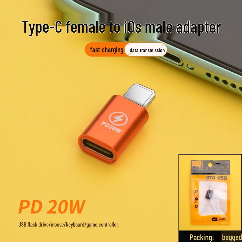 Apple iPhone Type-C OTG Adapter PD20W Charger
